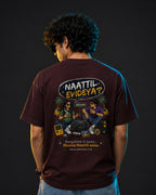 Naattil Evideya? – Unisex Oversized T-Shirt