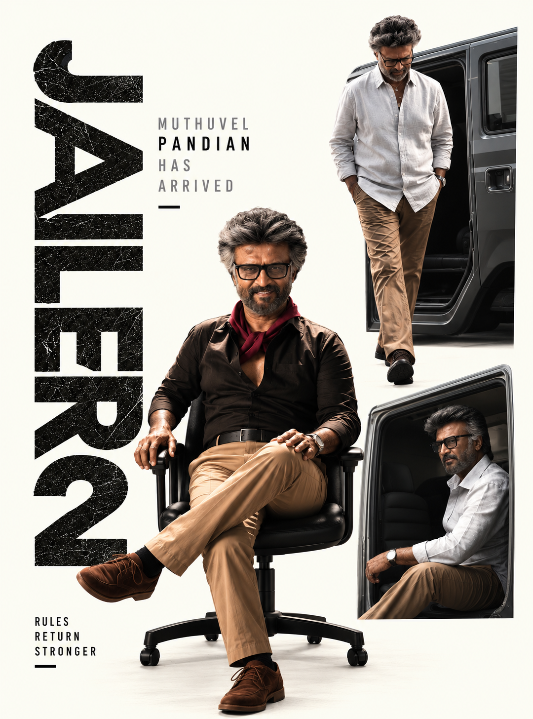 ಜೈಲರ್ 2 AOP Oversized Tee | Kannada Edition | Muthuvel Pandian Has Arrived 🔥