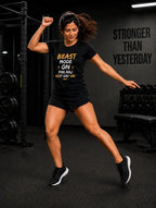 🔥 BEAST MODE ON. PAR AAJ REST DAY HAI Women's T-shirt