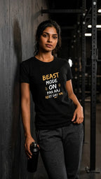 🔥 BEAST MODE ON. PAR AAJ REST DAY HAI Women's T-shirt