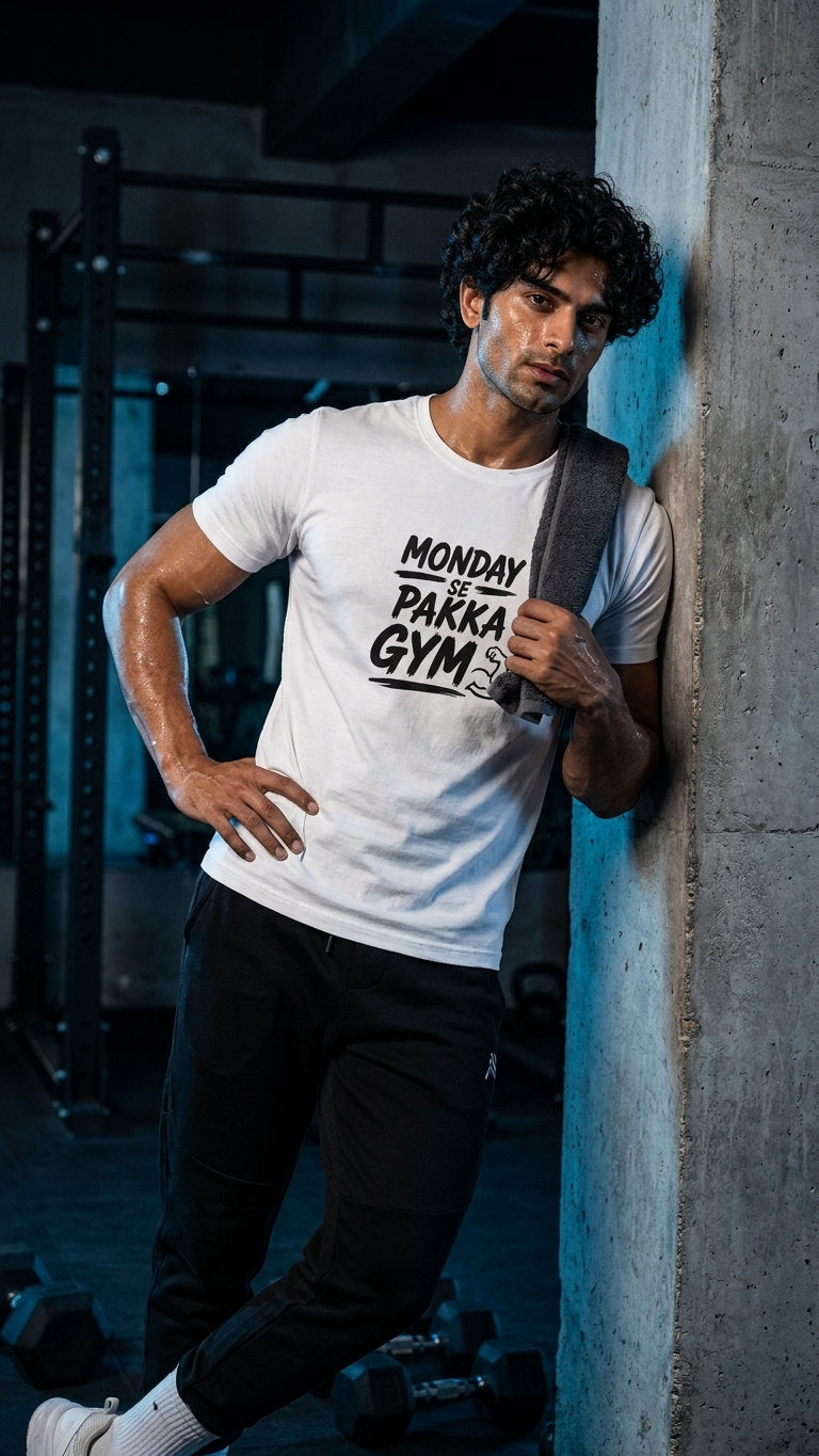 Monday Se Pakka Gym Unisex T-shirt
