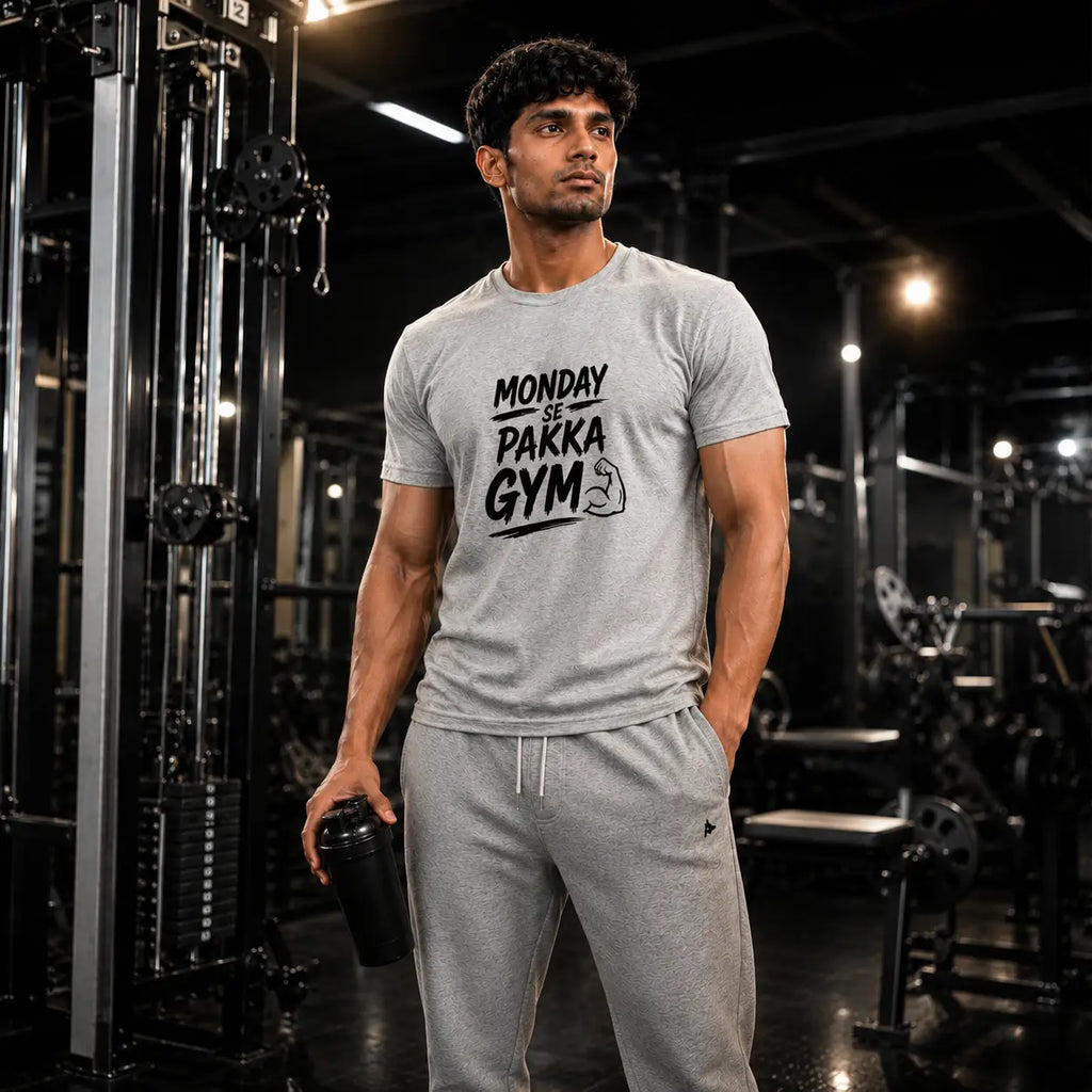 Monday Se Pakka Gym Men's T-shirt