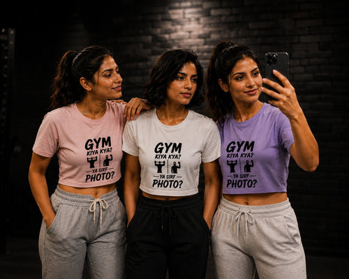 Gym Kiya Kya Ya Sirf Photo Unisex T-shirt - Vcreate4uhub