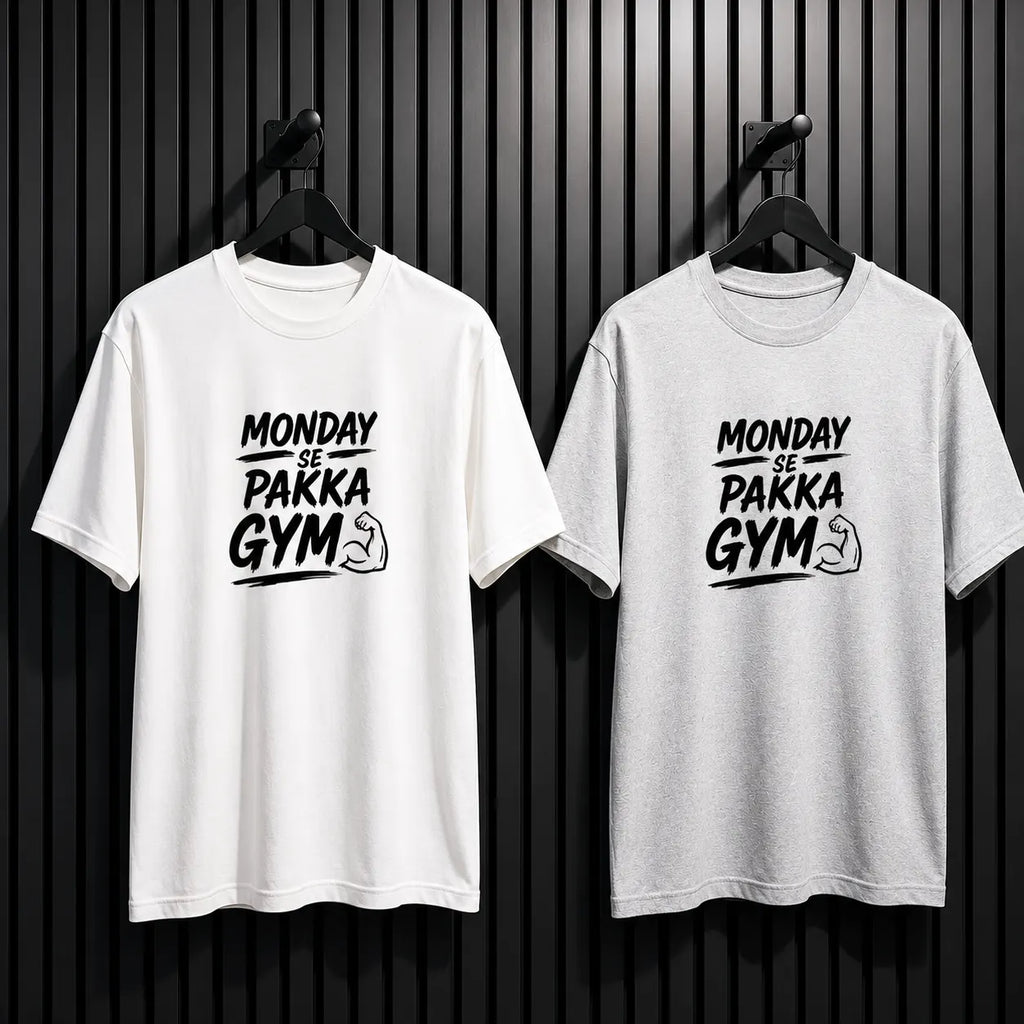 Monday Se Pakka Gym Unisex T-shirt