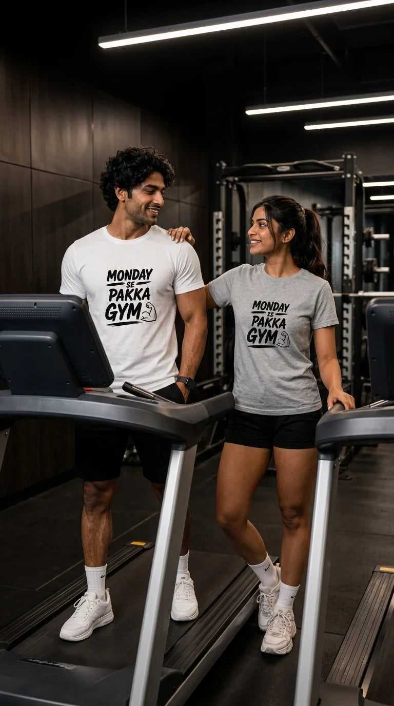 Monday Se Pakka Gym Unisex T-shirt