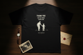 Thank You Dad tee Black flat lay watch photo letter envelope