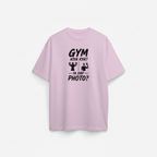 Gym Kiya Kya Ya Sirf Photo Unisex T-shirt